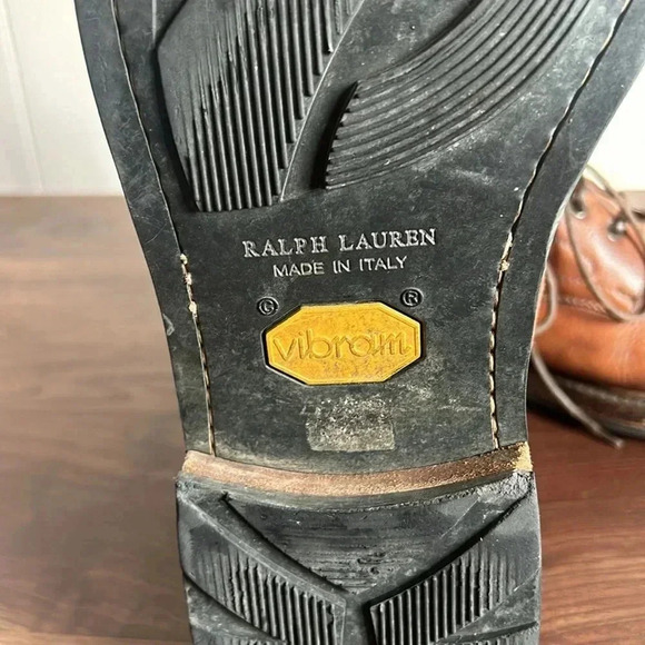 Ralph Lauren Vintage Livingstone Leather Boots - Picture 4 of 7